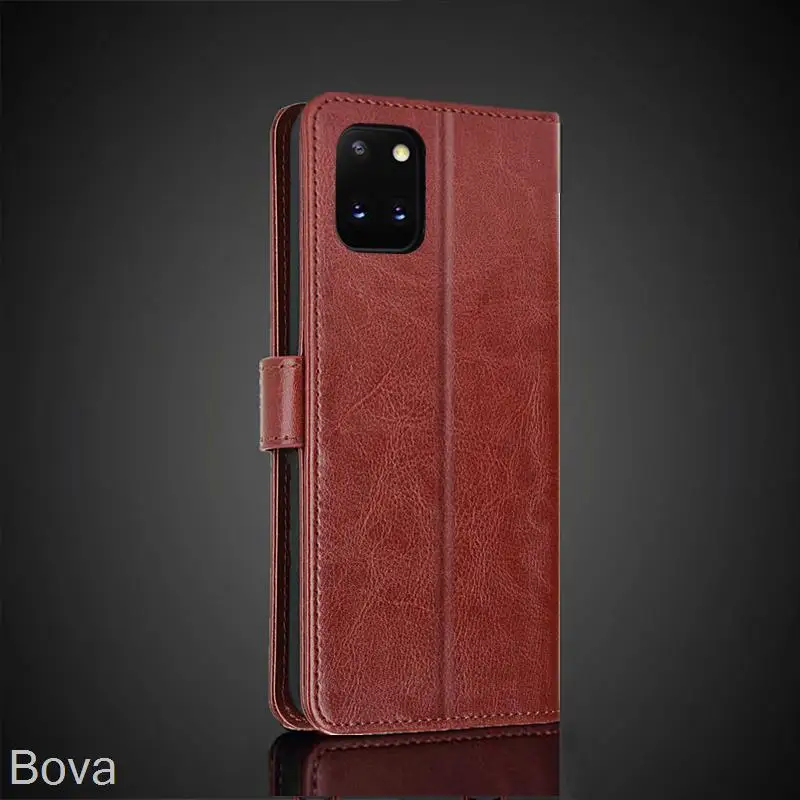 Чехол для Samsung Galaxy Note 10 Lite N770F чехол-книжка из искусственной кожи с отделениями