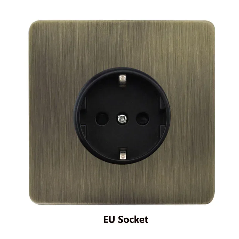 

Настенный тумблер из нержавеющей стали бронзовый