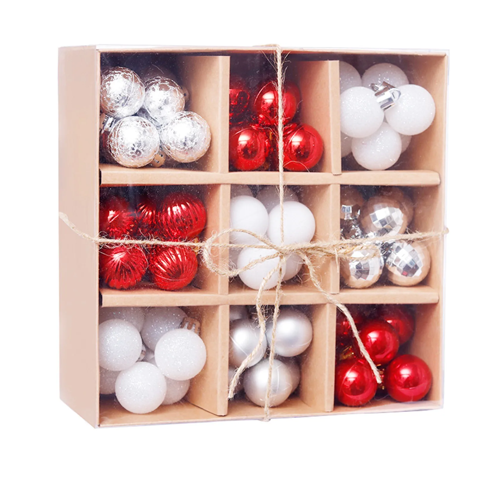 

Christmas Ball Ornaments 99Pcs Shatterproof Christmas Decorations Tree Balls For Holiday Wedding Party Silk Tree Ornaments
