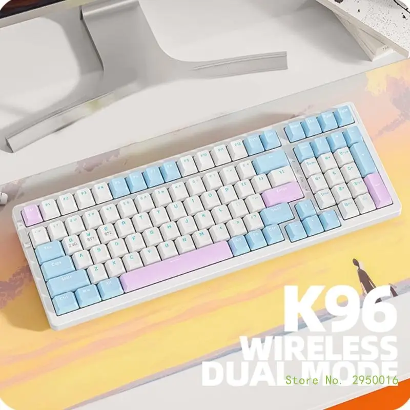 

Клавиатура K96 Механическая Беспроводная с поддержкой Bluetooth 100 и 2,4 ГГц