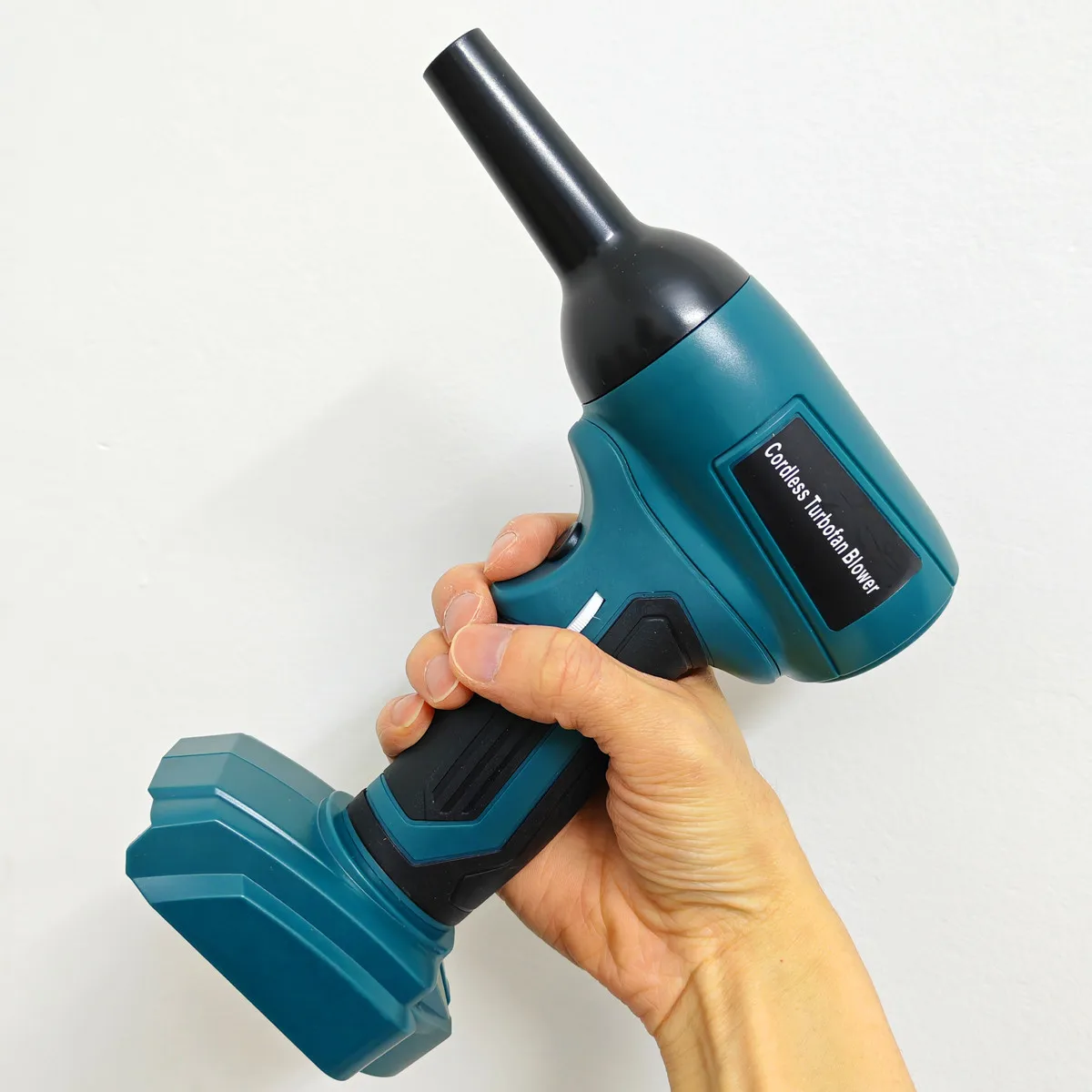 Фото Для аккумулятора Bosch 18 В, бесщеточная воздушная тряпка 130000 Электрический вентилятор об/мин, пистолет, струйный вентилятор, чистка клавиатуры компьютера, автомобиля, дома №5