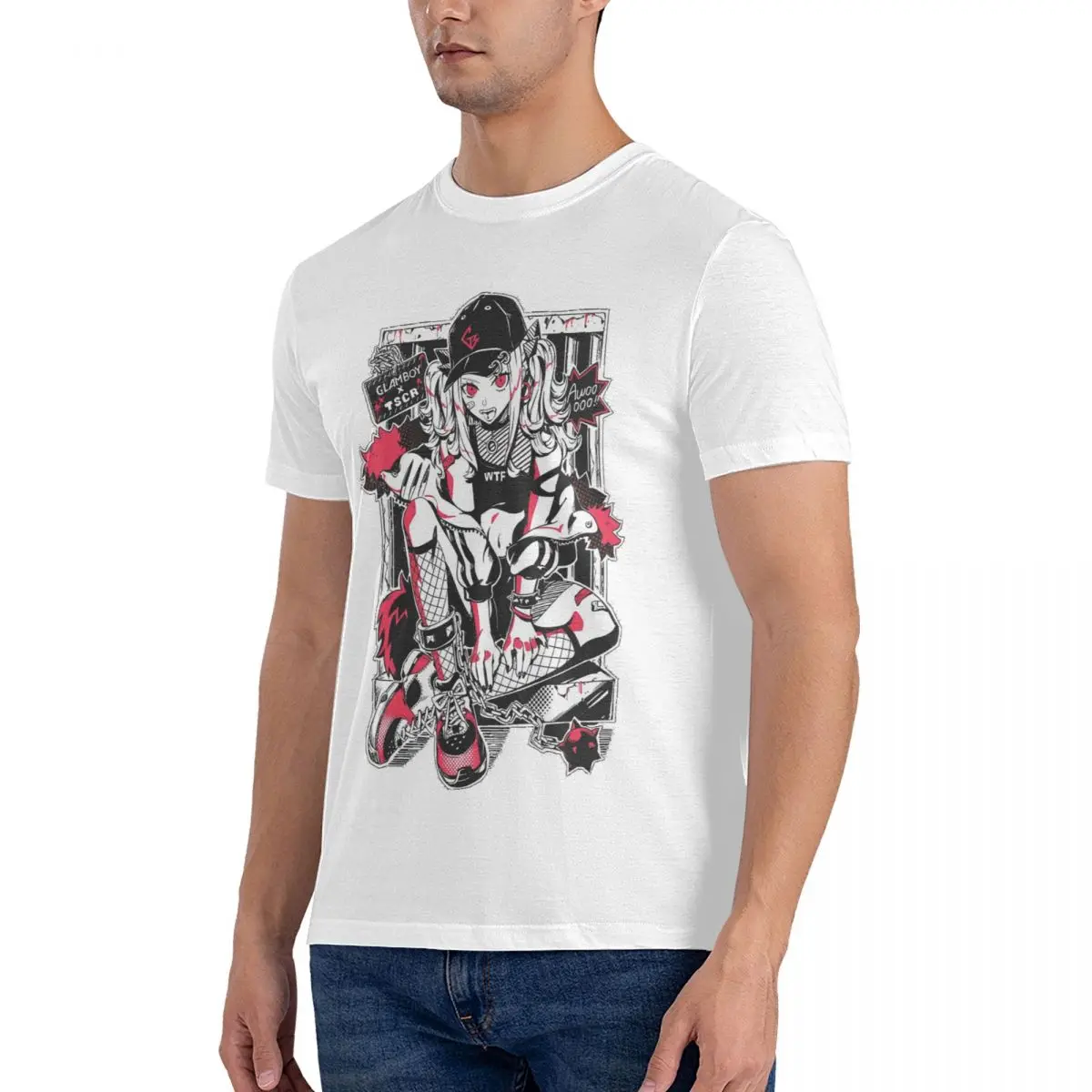 Футболки TSCR мужские хлопковые футболки с круглым вырезом футболка короткими