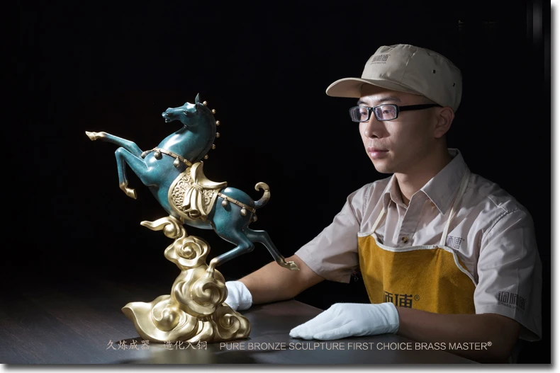 Высший сорт удача Королевское богатство конь с удачей талисман домашнее офисное