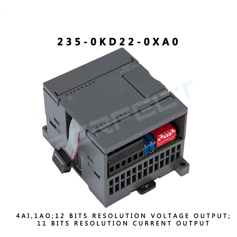 

Compatible 6ES7235-0KD22-0XA0 6ES7 235-0KD22-0XA0 Simatic PLC Analog Module S7-200 EM235 4 AI/1 AO x 12 Bits 6ES72350KD220XA0