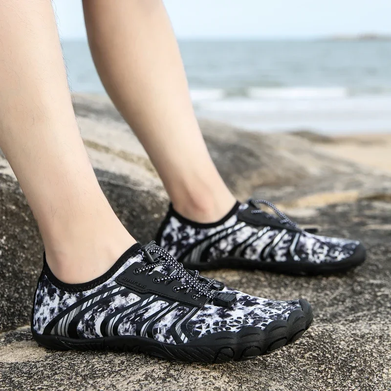 Мужская и женская быстросохнущая обувь для воды дышащая плавания фитнеса