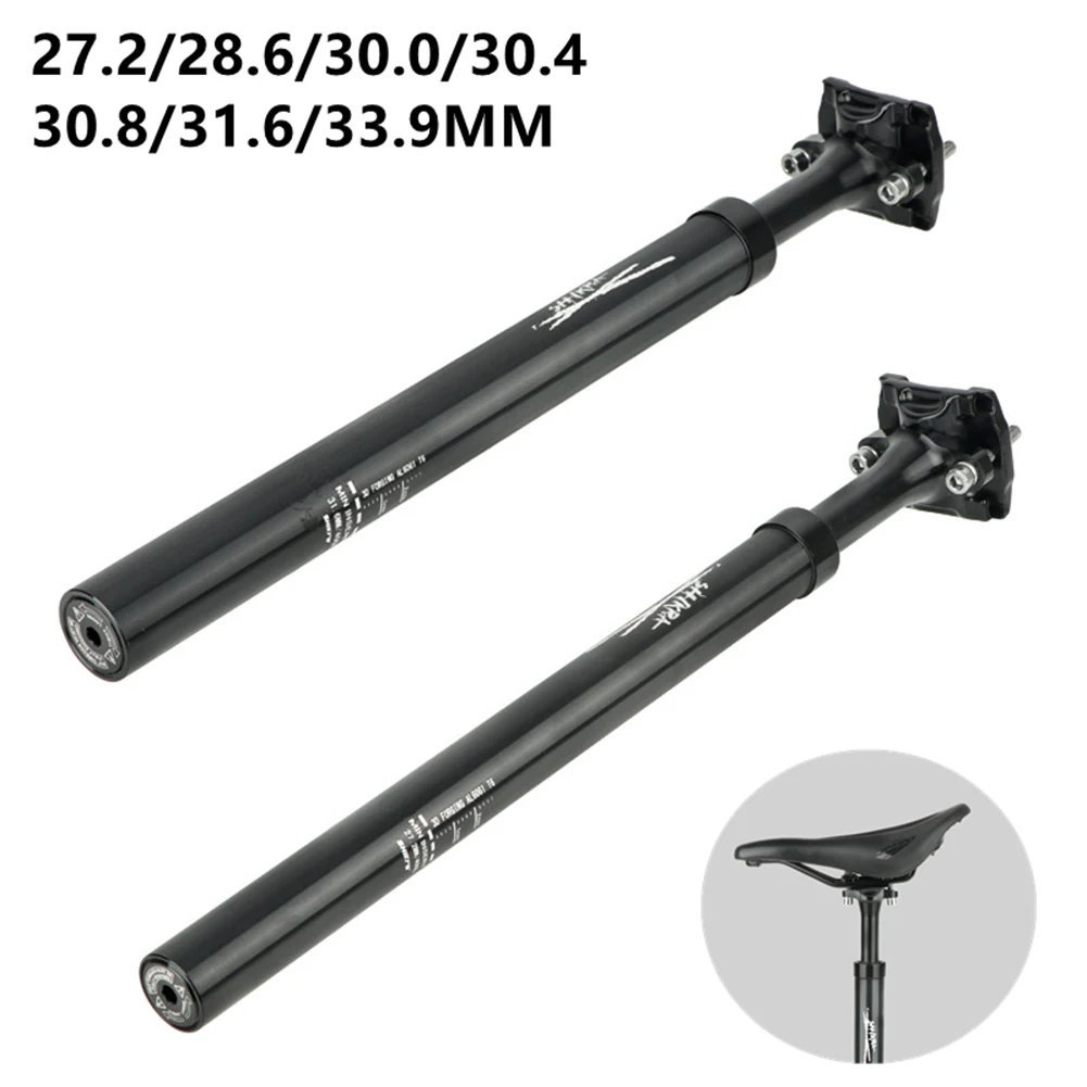 

Bicycle Shock Absorber Spring Seatpost Double Nail Shock Absorption Seat Tube Adjust 27.2/28.6/30.0/30.4/30.8/31.6/33.9x400MM