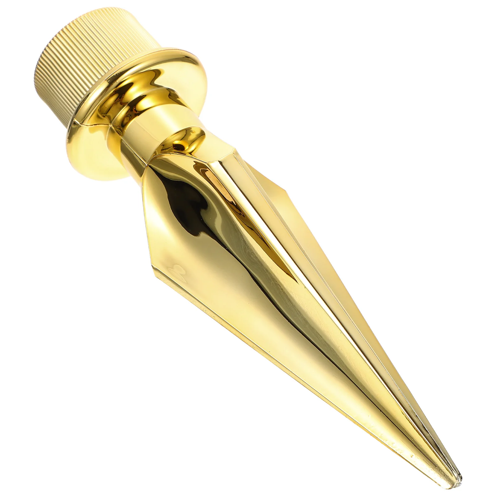 

Flagpole Head Tip Plastic Topper Hall Tips Decorated Stainless Steel Trim