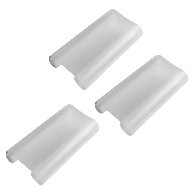 

3X Clear Drawer Liner Kitchen Cupboard Mat Cabinet Table Protector Non Slip 30X150cm