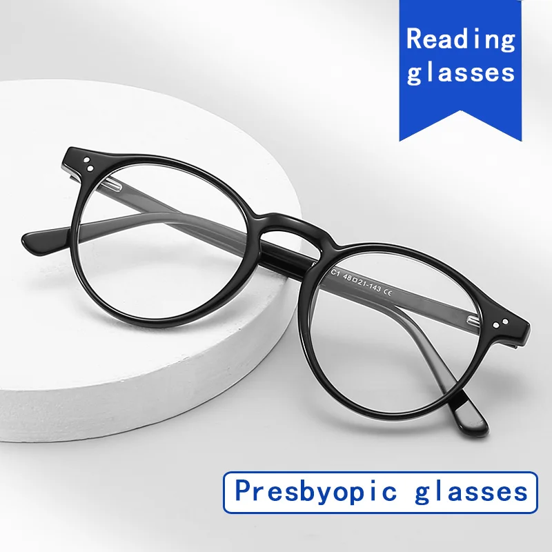

Anti-blue Light Reading Glasses For Women Men Tr90 Flexible Frame Elastic Legs Computer Reader with Diopter+1.0 +1.5 +2.0 8353