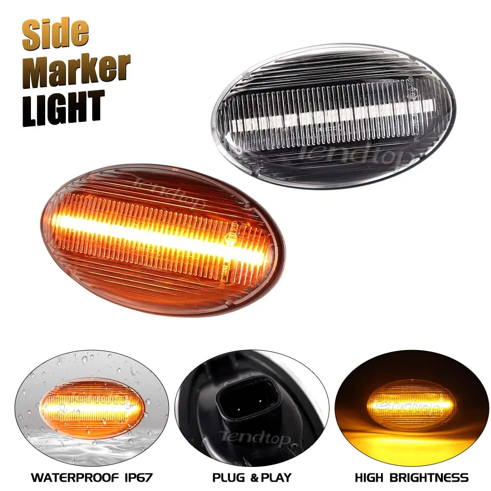 Для Subaru Liberty Forester Impreza WRX STI GDA GDB 2002-2007 динамический поворотник светодиодный