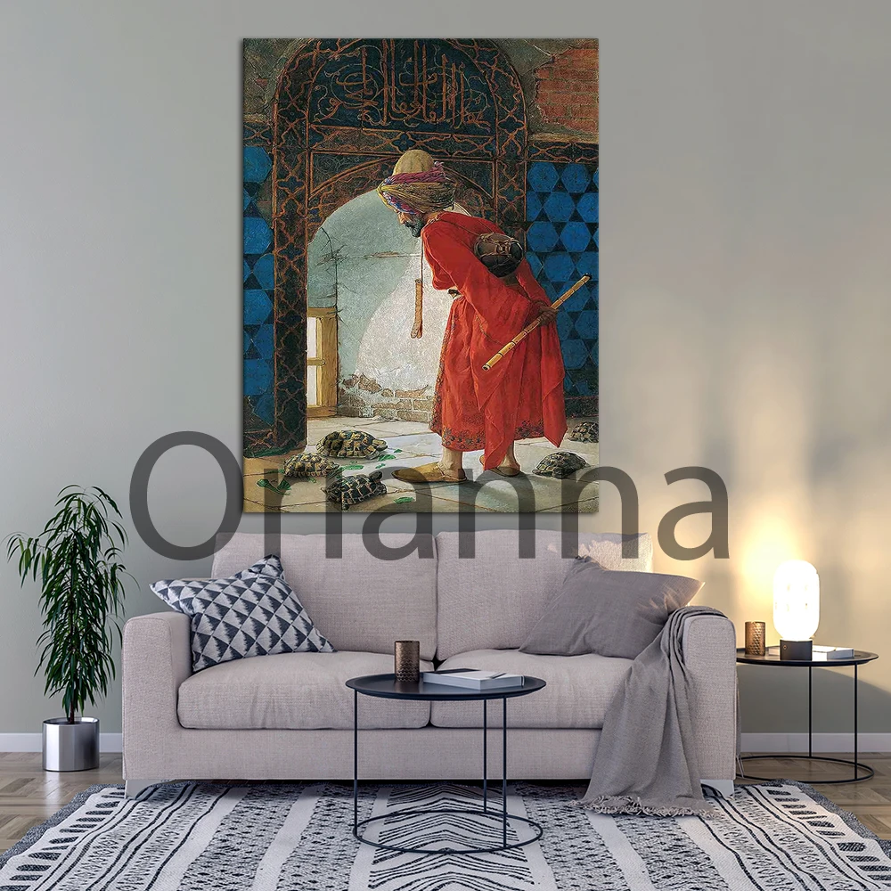Домашний декор постеры с Hd-печатью знаменитый турецкий стиль винтажное