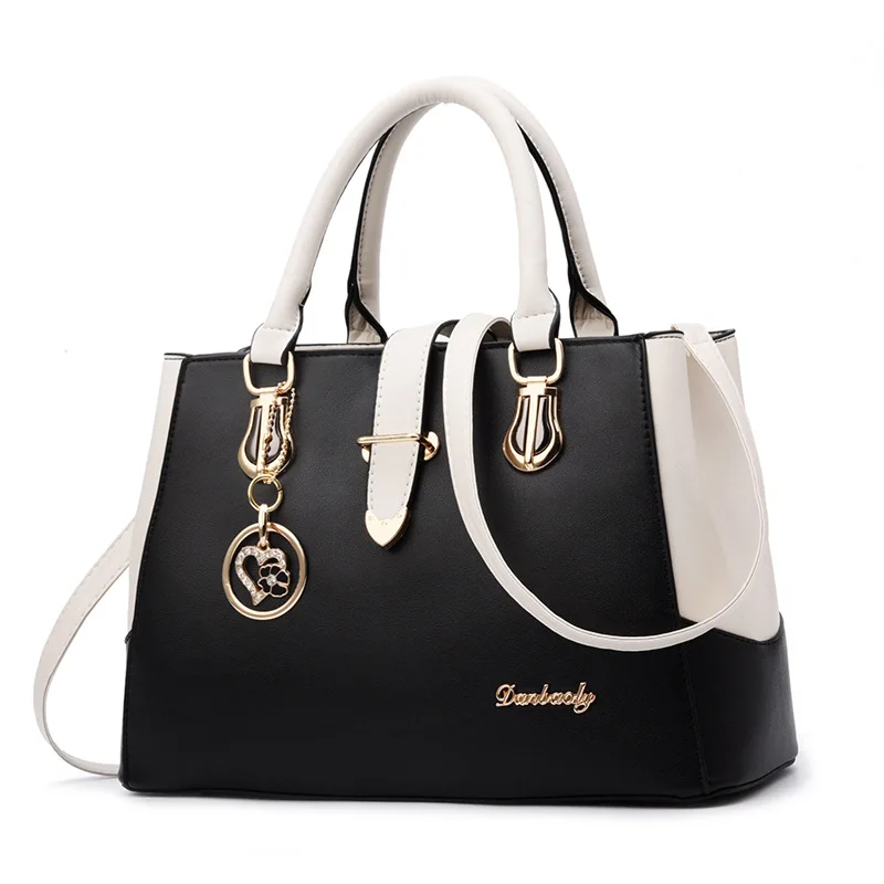 

Fashion Women Handbags PU Leather Totes Bag Top-handle Embroidery Crossbody Bag Shoulder Bag Lady Simple Style Hand Bags KPP-14