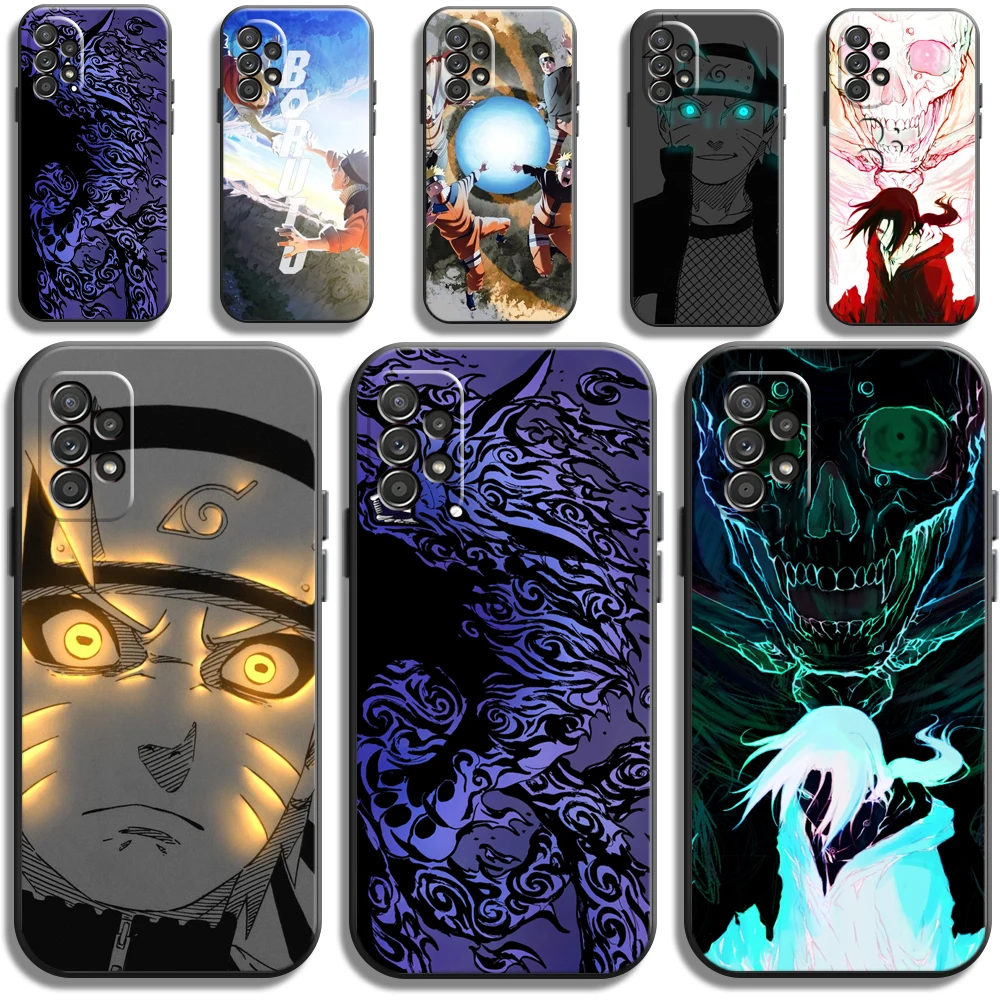 

Naruto Sasuke Cartoon Phone Cases For Samsung A21S A31 A72 A52 A71 A51 5G A42 5G A20 A21 A22 4G A22 5G A20 A32 5G A11 Carcasa