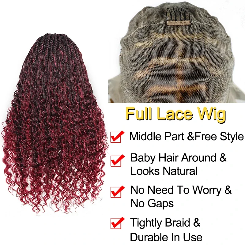 Рисунок 5 - Парики на сетке в богемном стиле