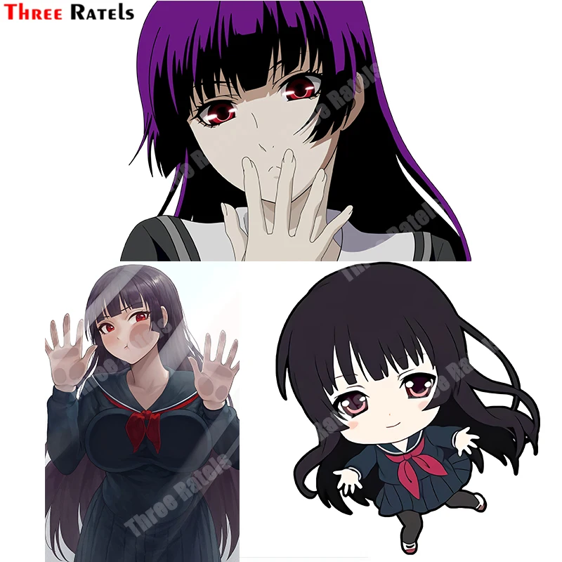 

Автомобильные водонепроницаемые наклейки три Ratels A898 Kanoe Yuuko Tasogare Ttome X японское аниме