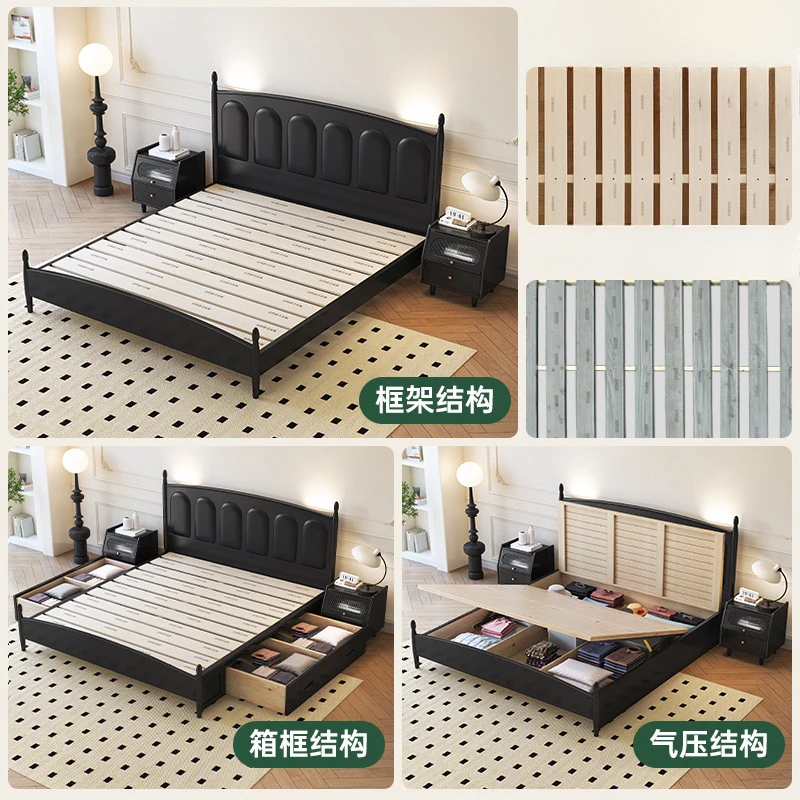 Минималистичная современная кровать 180x200 см модная двуспальная в итальянском