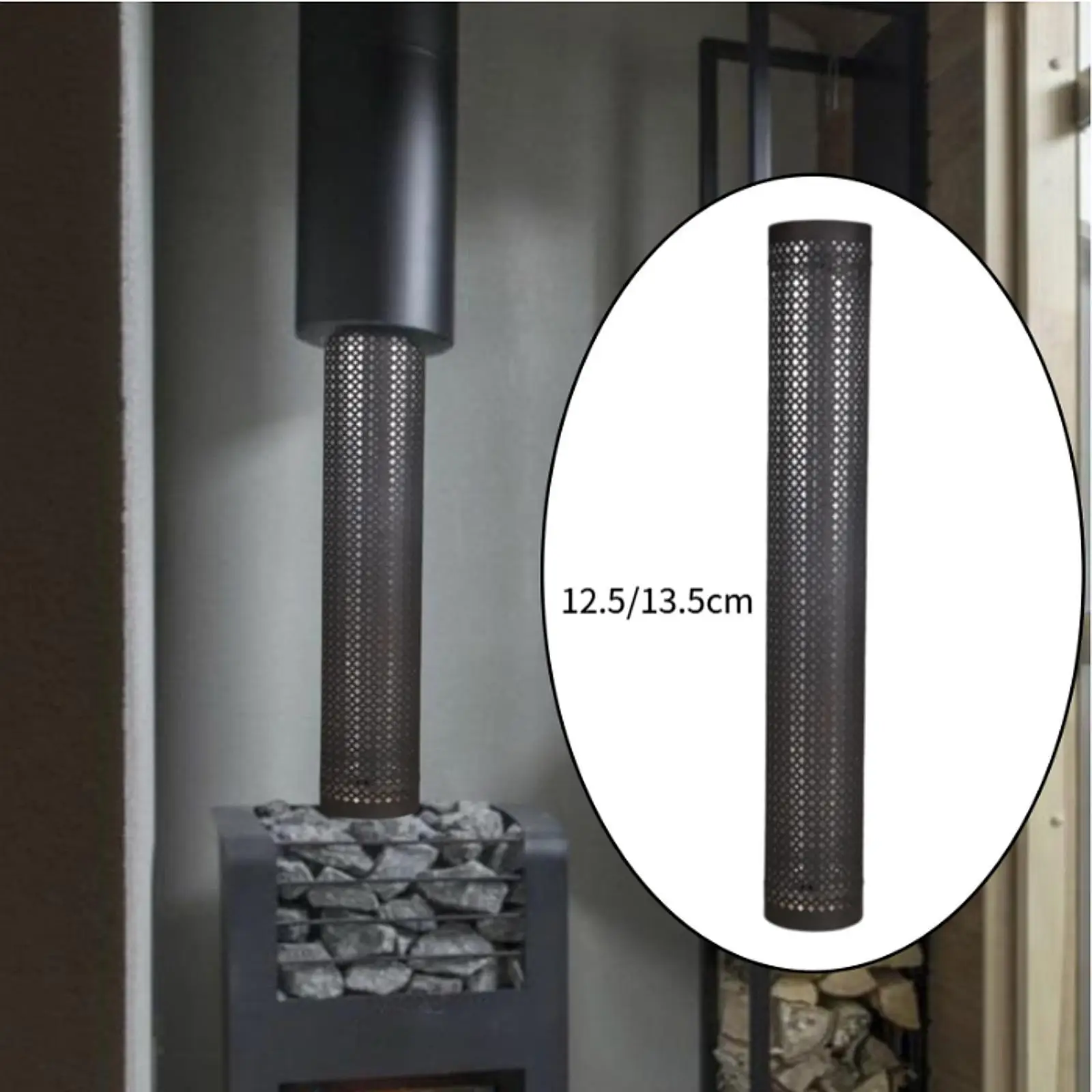 Дымоход искрозащитный экран выхлопная труба печи искровой ограничитель для