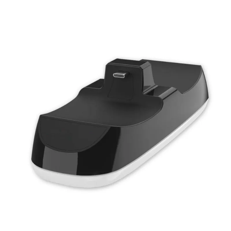 Зарядное устройство для контроллера PS5 черное с двумя USB-портами док-станция