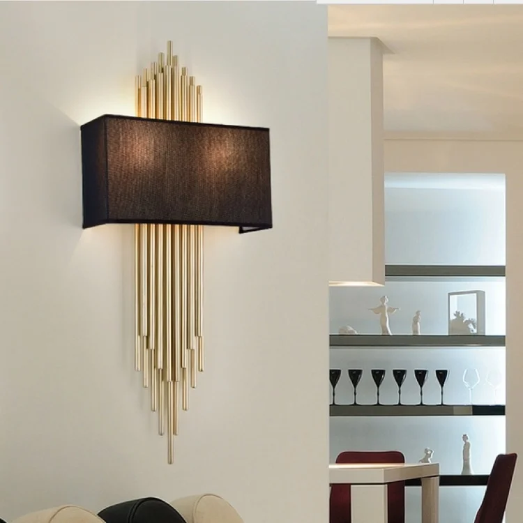 

Светодиодный настенный выключатель в современном стиле, старинные Стеклянные Настенные Бра с деревянным шкивом, освещение для кровати, про...