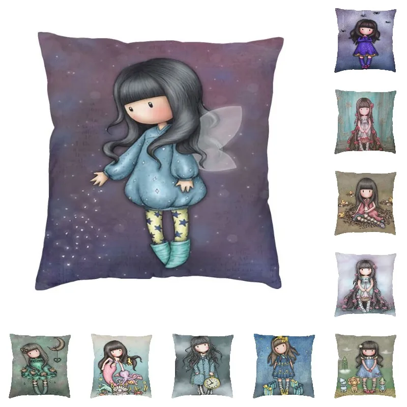 Мультяшный чехол для телефона 40x40 мягкий диванной Квадратной Подушки домашний