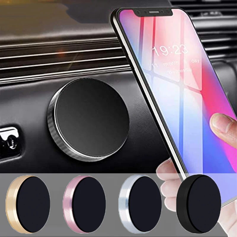

Universal Magnetic Car Phone Holder Dashboard Mobile Phone Stand GPS Magnet Mount Phone Bracket For Car Auto Interior Accessory