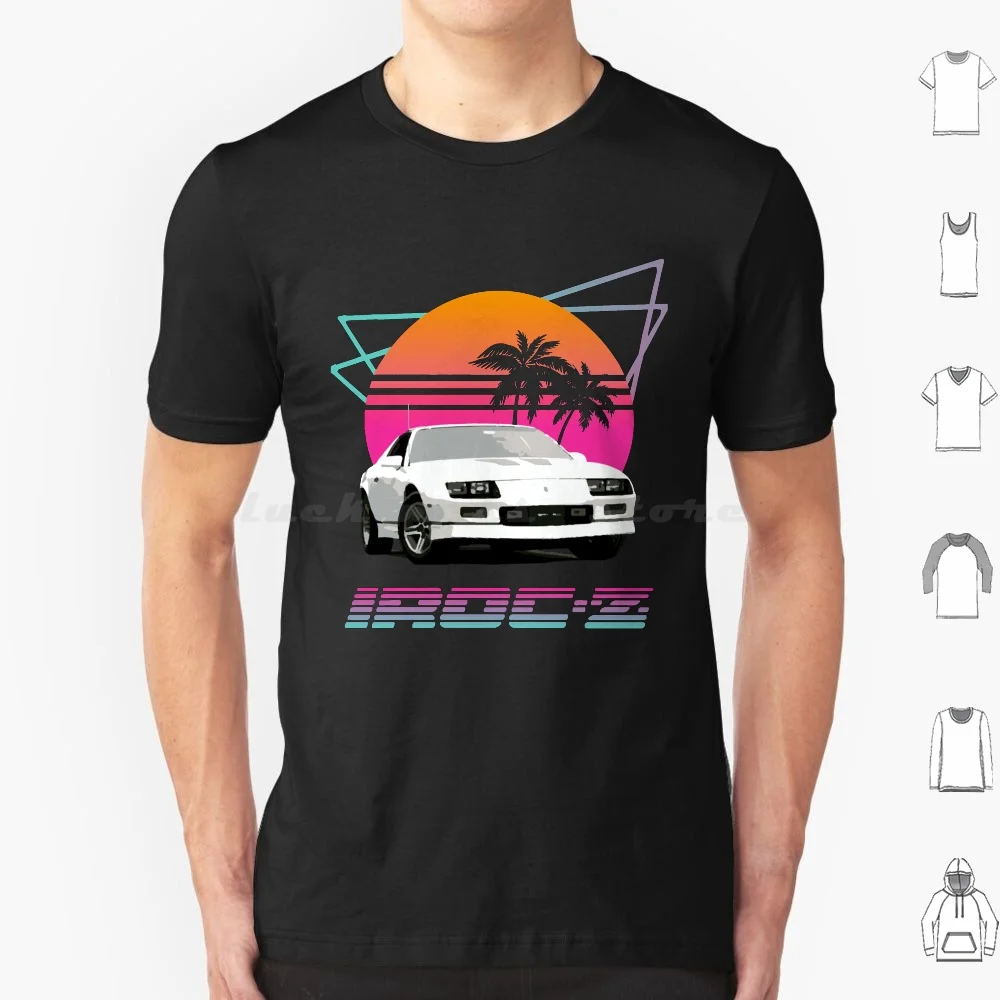 Ретро Шевроле 1980-х годов Camaro Iroc-Z футболка хлопок для мужчин и женщин DIY печать Iroc Z