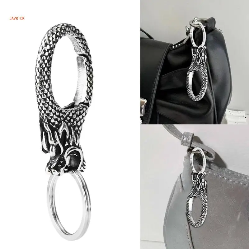 N1HE Dargon Head Bag Очаровательный брелок-аксессуар Подвесной кулон с текстурой из