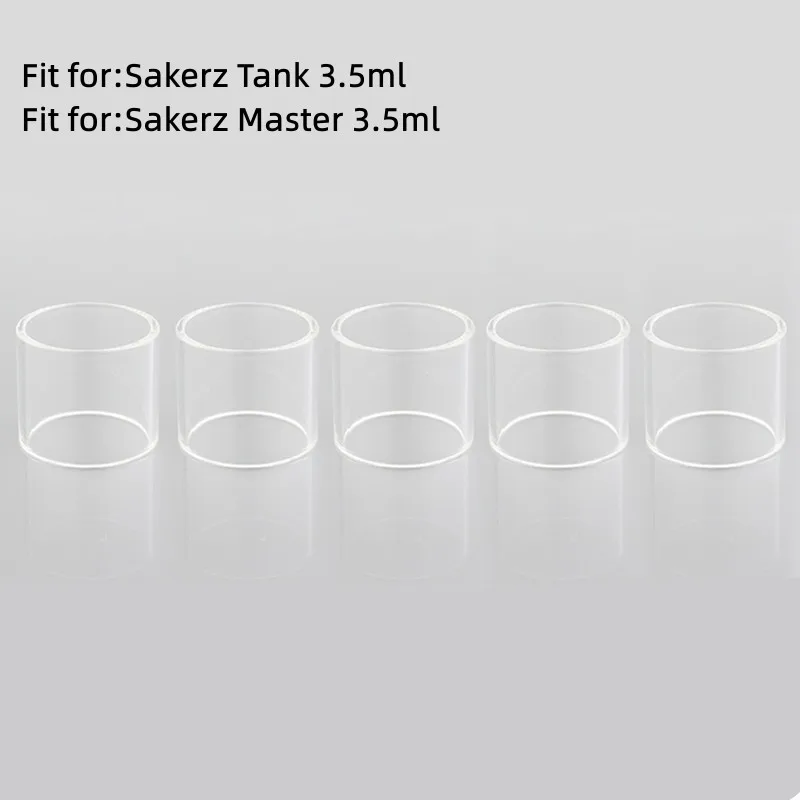 

Прямая стеклянная трубка YUHETEC 5 шт. для бака Horizon Tech Sakerz/бак для вейпа Sakerz Master