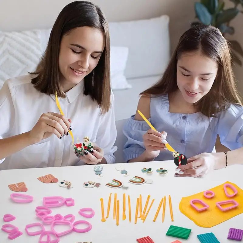 Печь для выпечки глина моделирование набор нелипкой глины в духовке