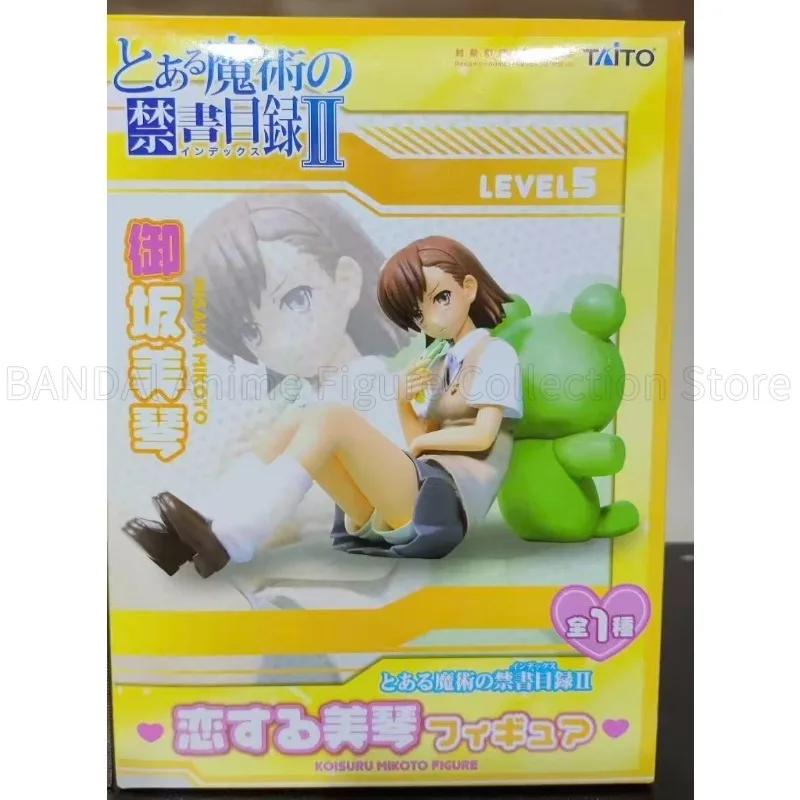 Фото В наличии Оригинальная фигурка TAiTO Toaru Kagaku No Railgun Гекота и Мисака Микото, игрушка-украшение, подарок на день рождения. №2