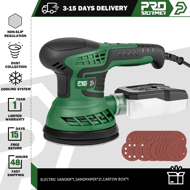 

Электрическая шлифмашина PROSTORMER 400 Вт