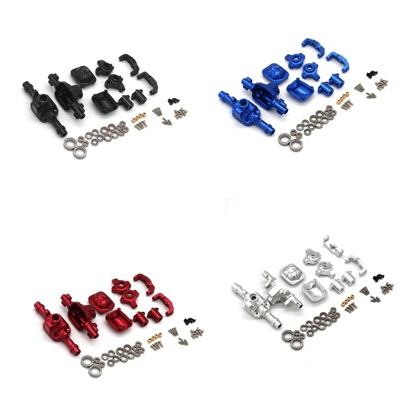 

Metal Front And Rear Axle Housing Set For 1/18 FMS EAZYRC Rochobby FJ Cruiser Patriot Katana RC Car Upgrades Parts