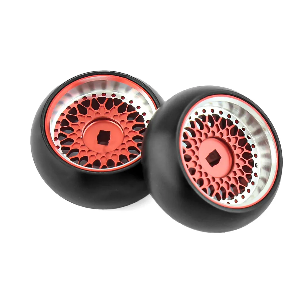 Шины из жесткого пластика для дрифта металлический обод колеса Wltoys 284131 K969 K989 Kyosho