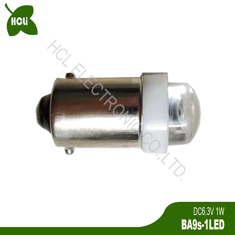 Высокая яркость DC6.3V 12V 24V BA9S T4W T11 светодиодные лампы-вспышки автомобильные