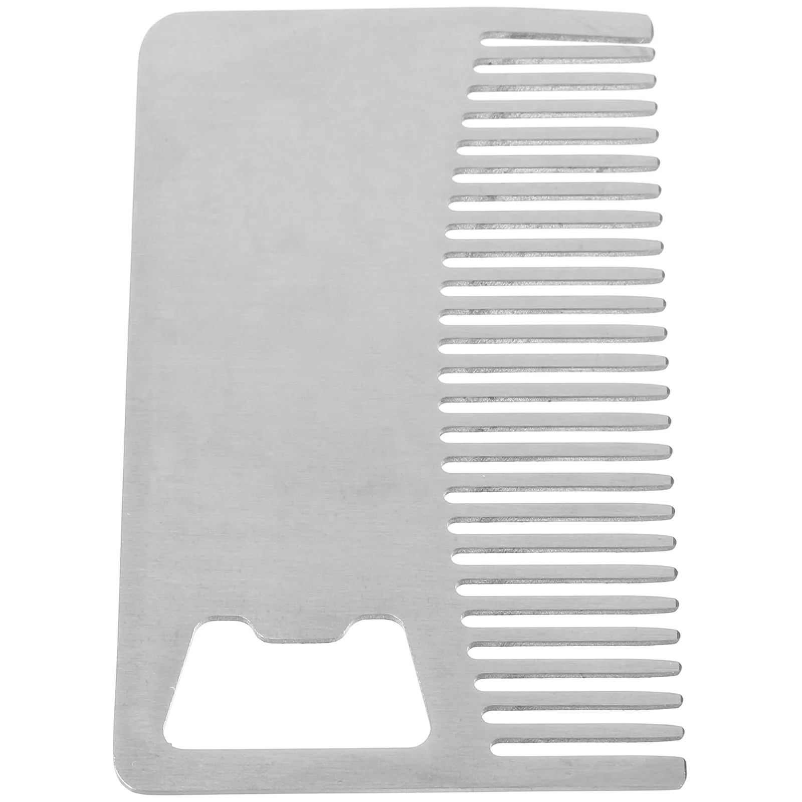 

Stainless Steel Comb Cutting Combs Professional Beard Travel Barber Wallet Hair Men