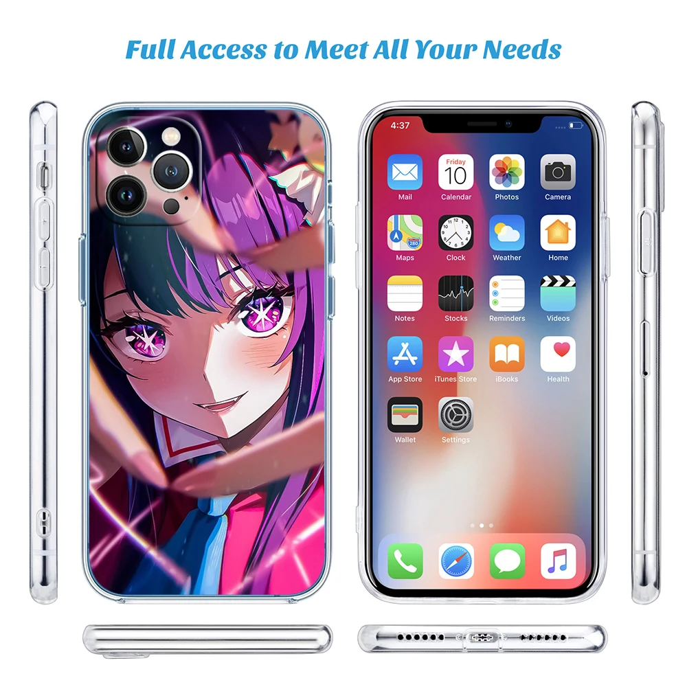 Чехол для телефона DK24 Oshi No Ko Ai Hoshino для Motorola Moto G40 G04 G05 One Ace Action Fusion + Plus Hyper Macro Vision Zoom (art.: 3920da2422ae2) - 3920da2422ae2