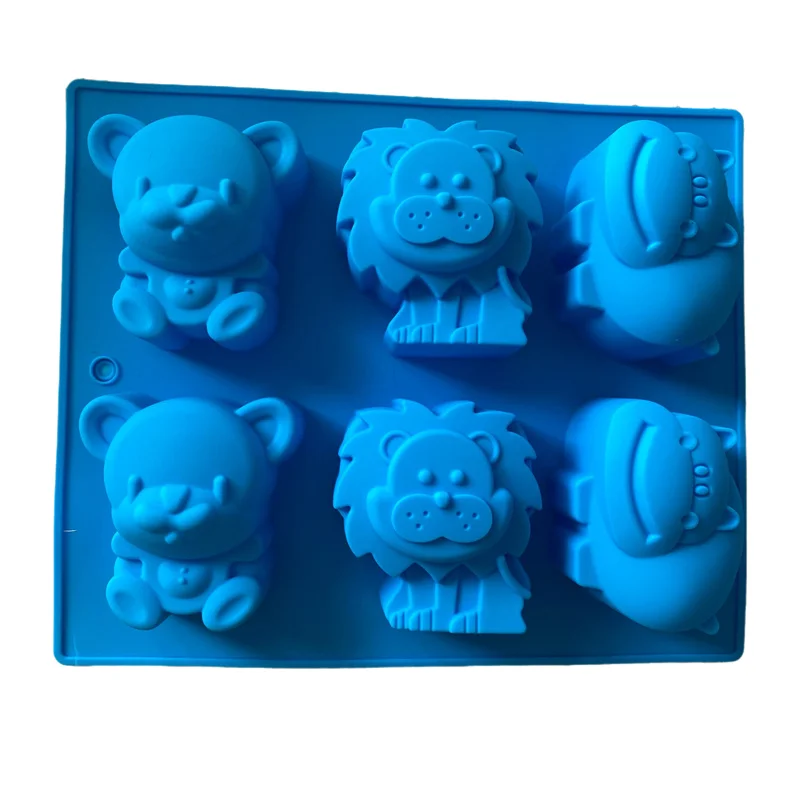 

Силиконовые формы для торта BenRussell 3D животные