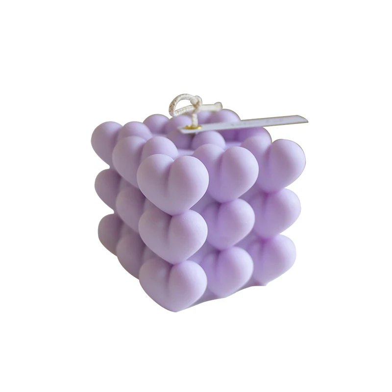 Домашние Декоративные Ароматические свечи в форме сердца домашние ароматные