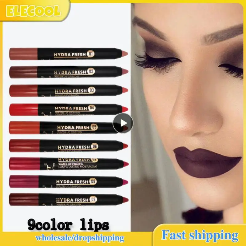 Pencil Waterproof Pigments Brown Lip Liner Bulk Matte Lipliner Pen Cosmetics Lipstick Pen Makeup Dark Lip