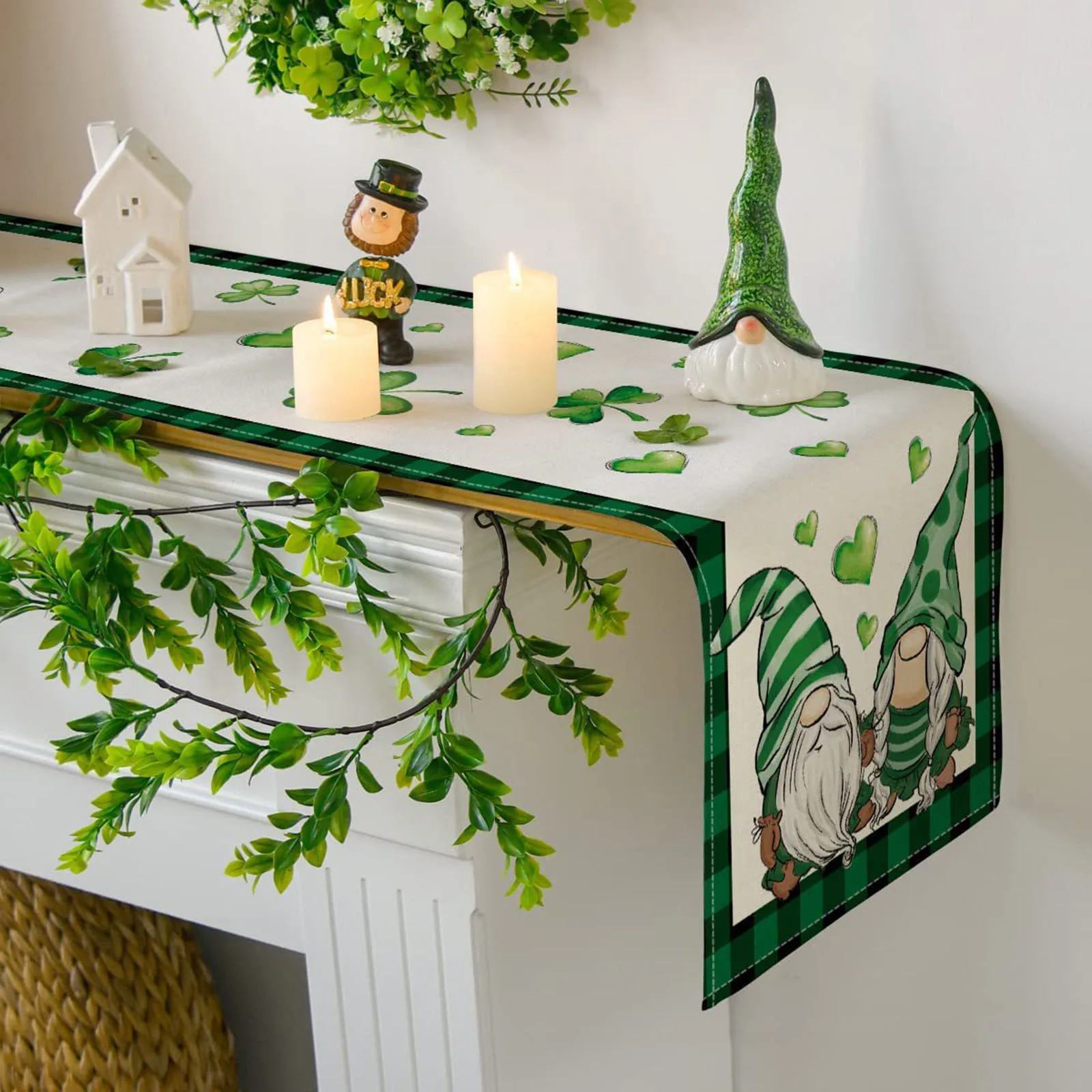 

Модная скатерть Doily для зимнего фестиваля, кухни, столовой, декор для семейного стола