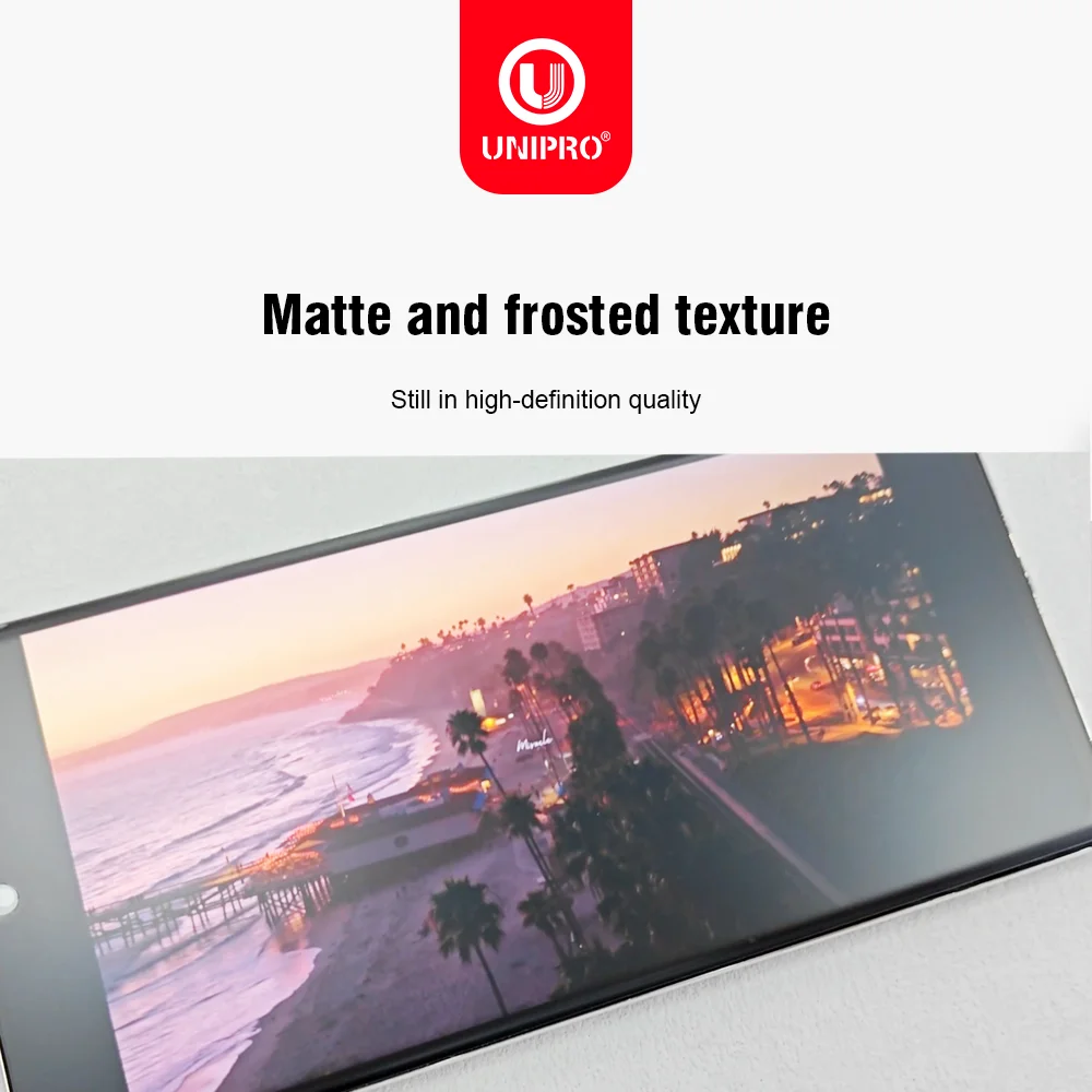 Фото Защитная гидрогелевая пленка UNIPRO 250um HD MATTE UV из стекловолокна для защитных пленок для экранов, совместимая с режущими машинами MX-5T и CA-390. №2