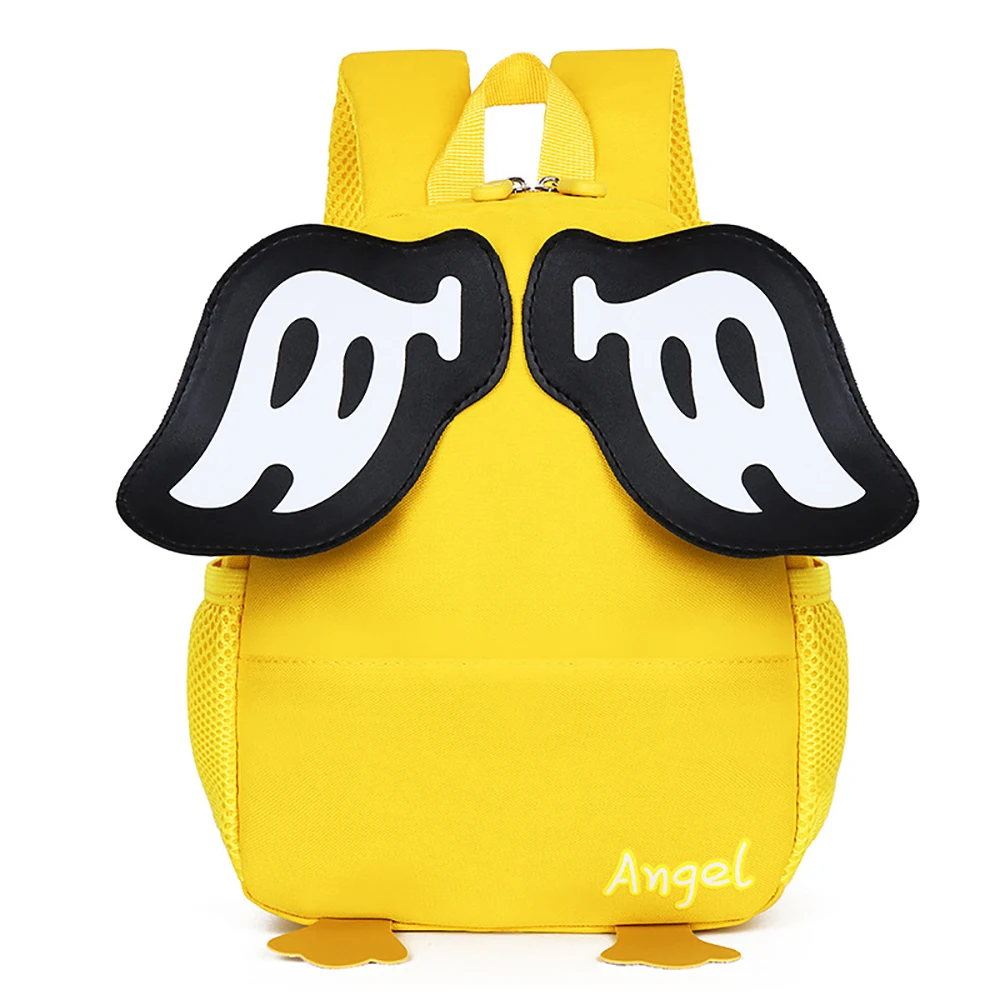 

2022 New Arrival Kids Lovely Backpacks For Boys Girls Cute Colorful Light Backpack With Wings Children's High Quality Schoolbags