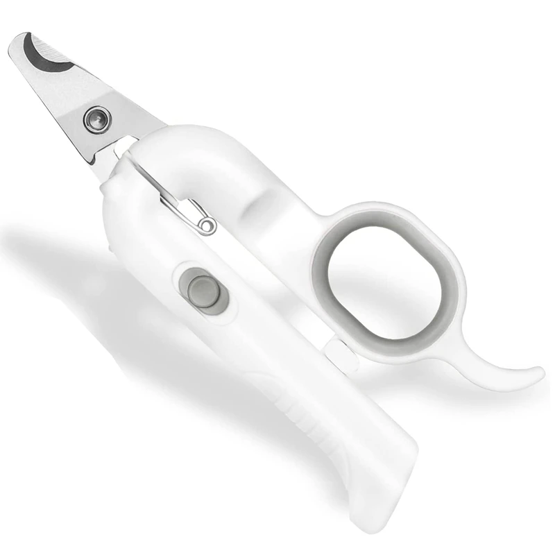 

Practical Pet Nail Clippers Pet Nail Trimmer for Cats and Dogs with LED Light Pet Claw Trimmers,Pet Grooming Clippers Tools