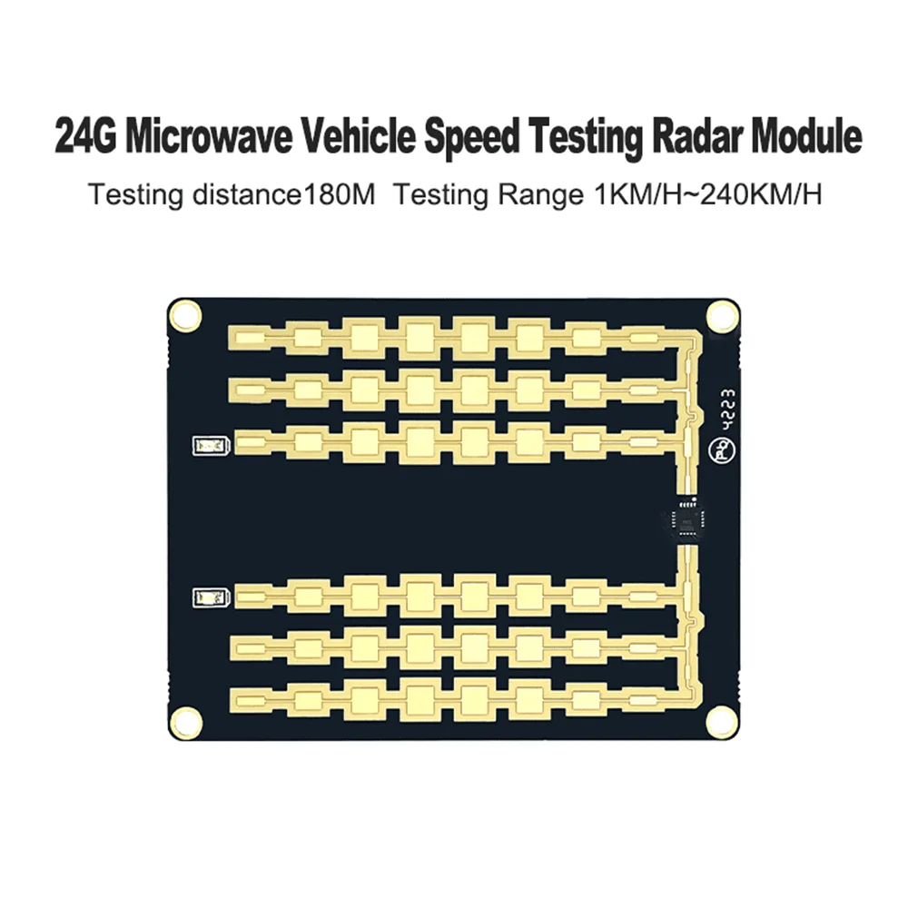 Модуль датчика обнаружения скорости автомобиля Hi-Link 24G mmWave 180 м HLK-LD2415H с RS485