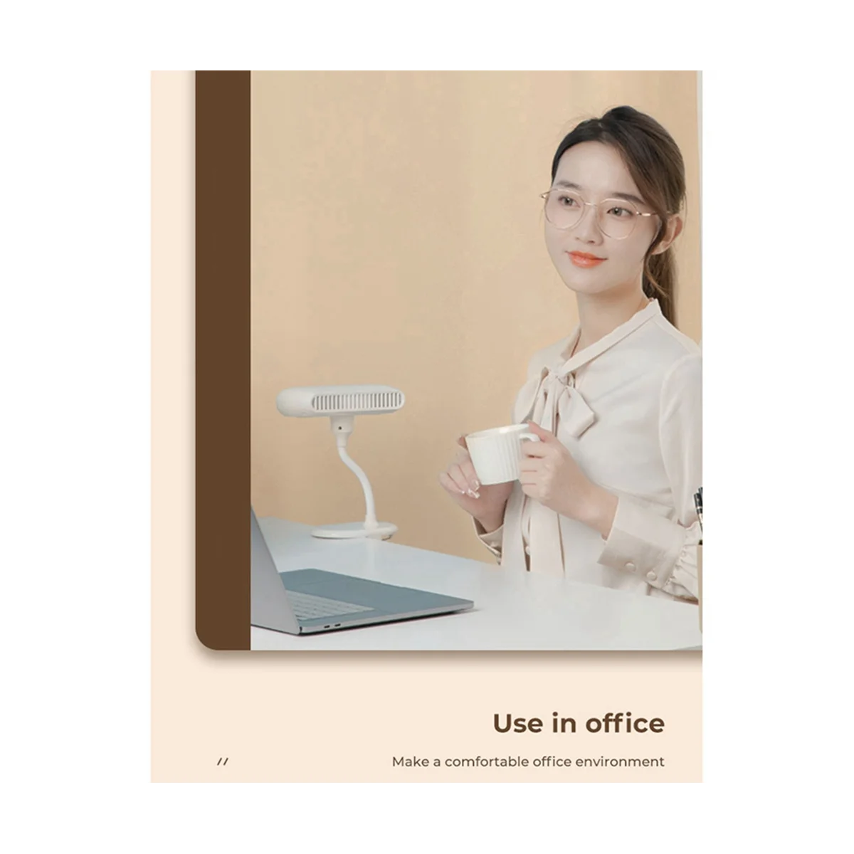 

Ручной Электрический вентилятор для детской коляски, перезаряжаемый Настольный охладитель воздуха белого цвета