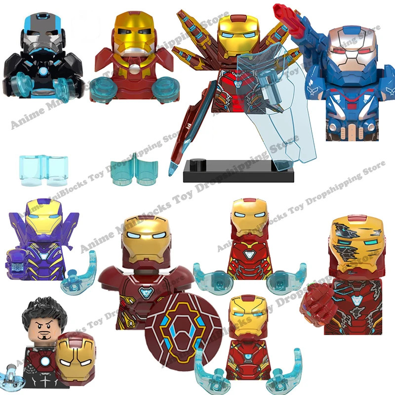 Фигурка героя мультфильма Disney XP193 D009 WM718 пластиковая мини-фигурка сборные блоки