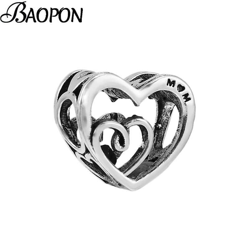 

2 шт./лот 2022 новые шармы-бусины Infinity Heart подходят для оригинальных брендовых браслетов DIY ожерелий для женщин и мам ювелирные изделия аксессу...