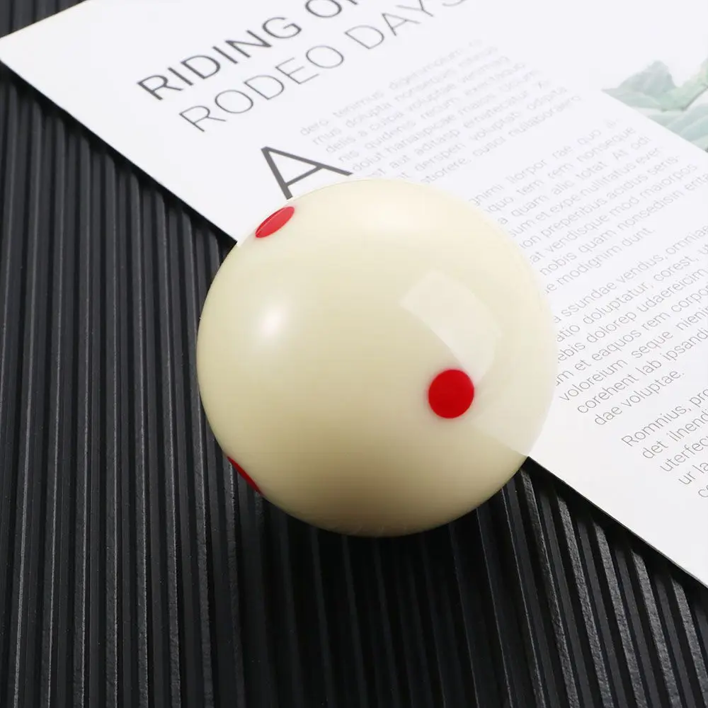 

Skills Billiard Accessories Red Practice for Players 57.2mm Cue Ball Training Cue Ball Billiard Ball Billiard Cue Ball