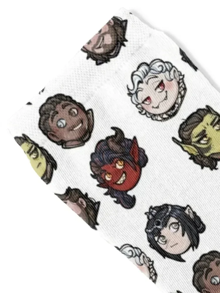 Balders Gate 3-оригинальные мужские теннисные носки с рождественскими мотивами