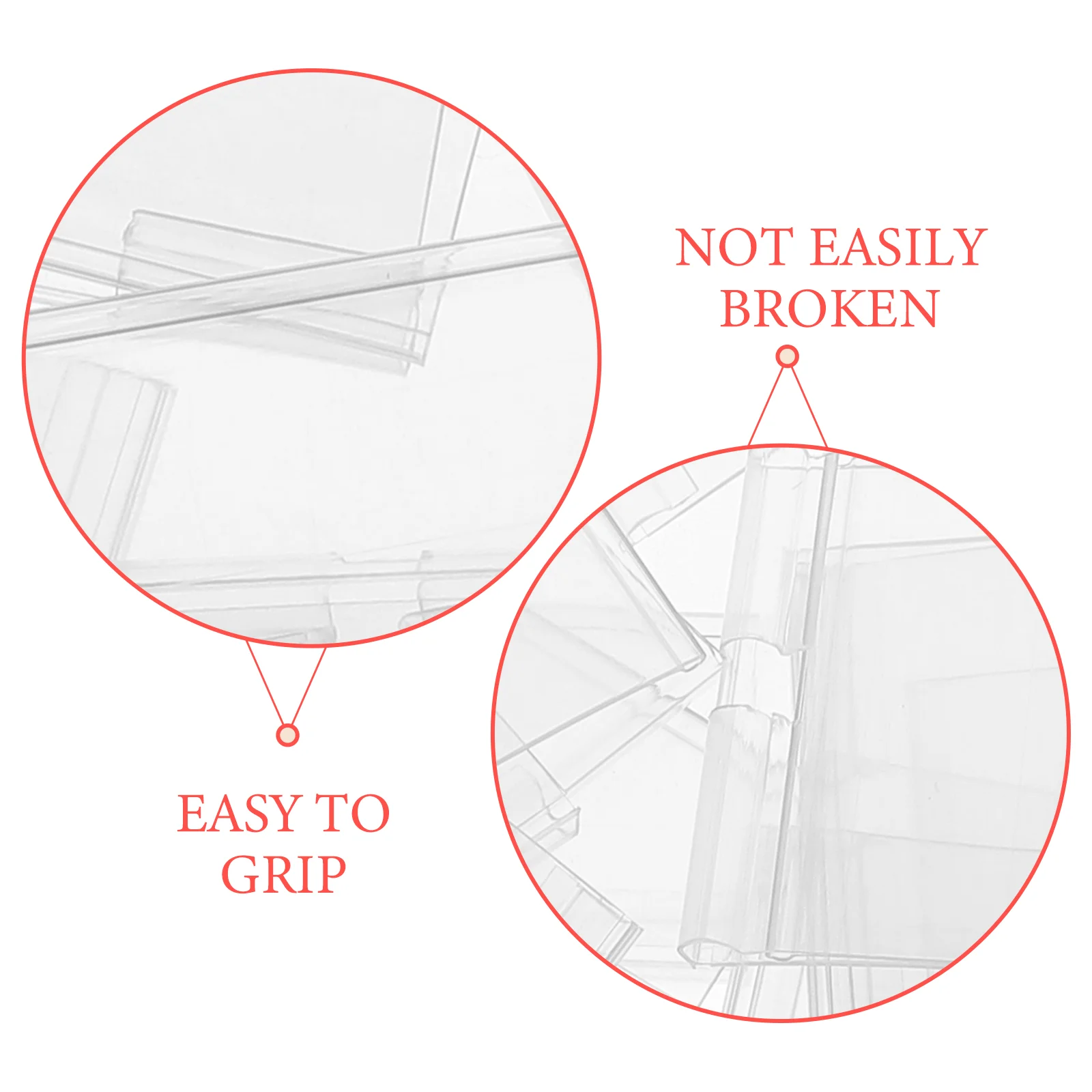 50 шт. этикетка товары подставка Hodler доска полки держатель для монитора ценники